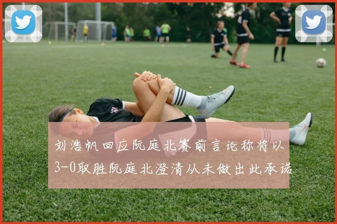 刘浩帆回应阮庭北赛前言论称将以3-0取胜阮庭北澄清从未做出此承诺